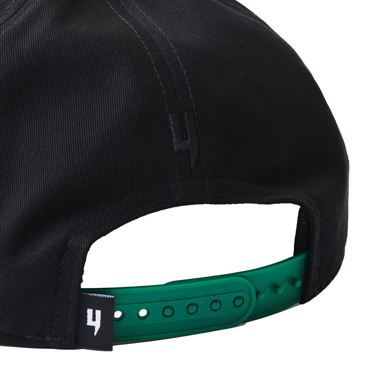 MIXED CONTRAST CAP BLACK GREEN