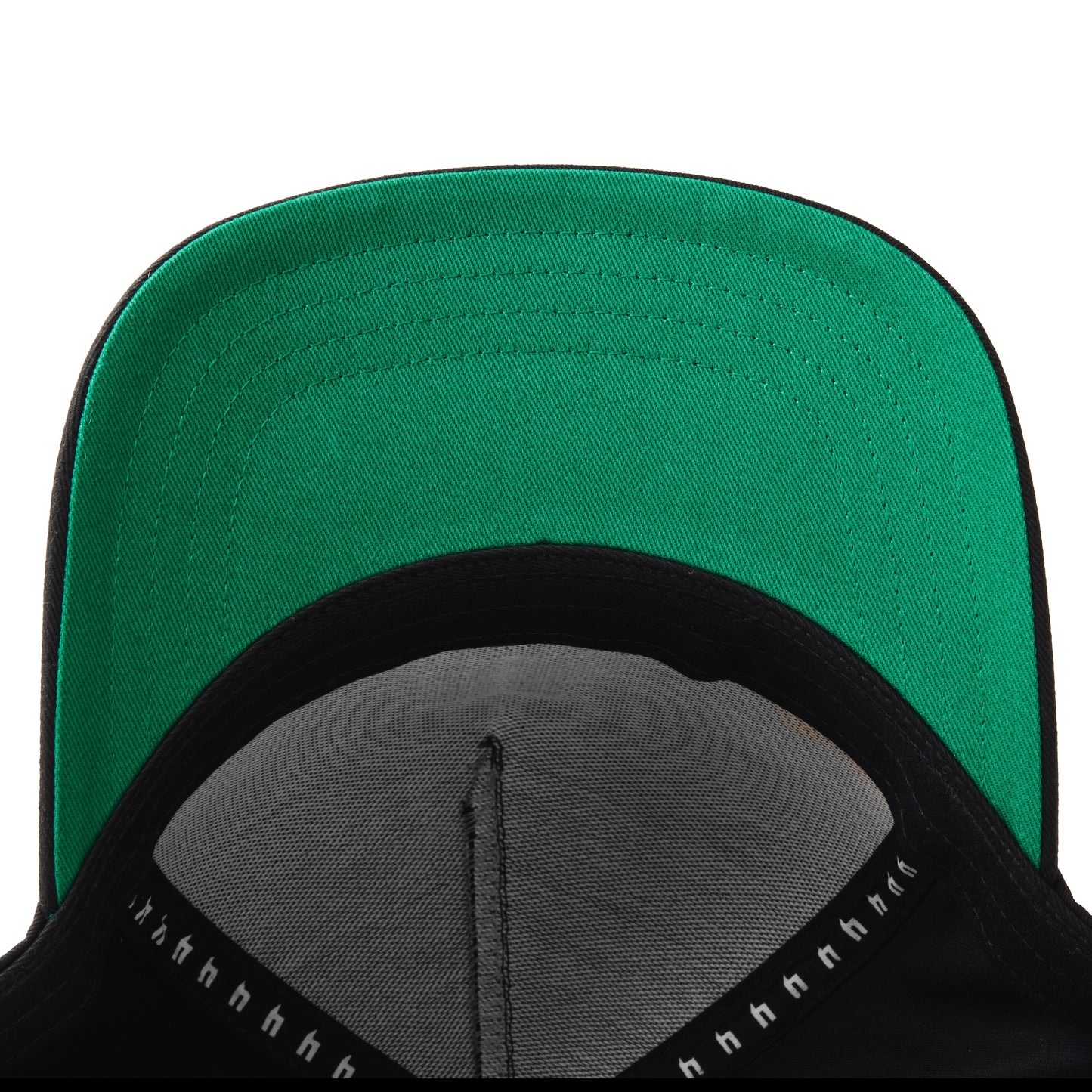 MIXED CONTRAST CAP BLACK GREEN