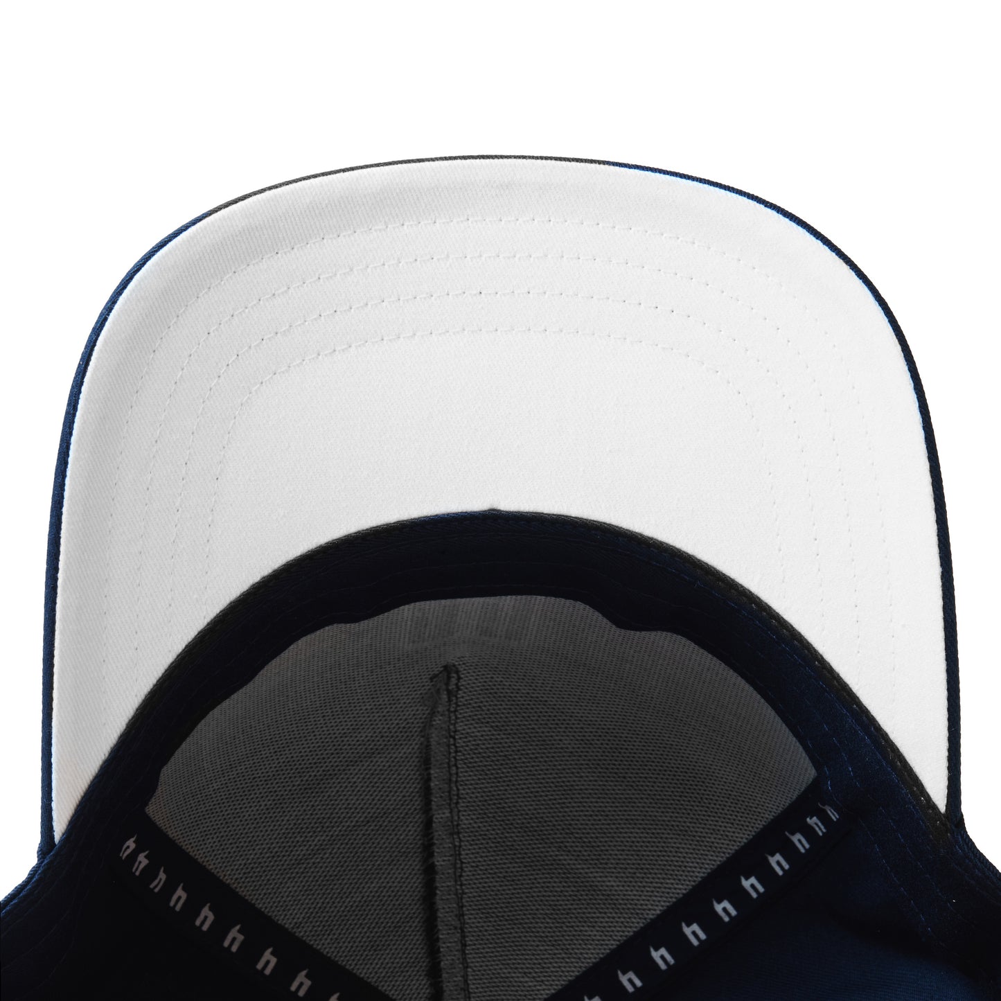 MIXED CONTRAST CAP NAVY WHITE