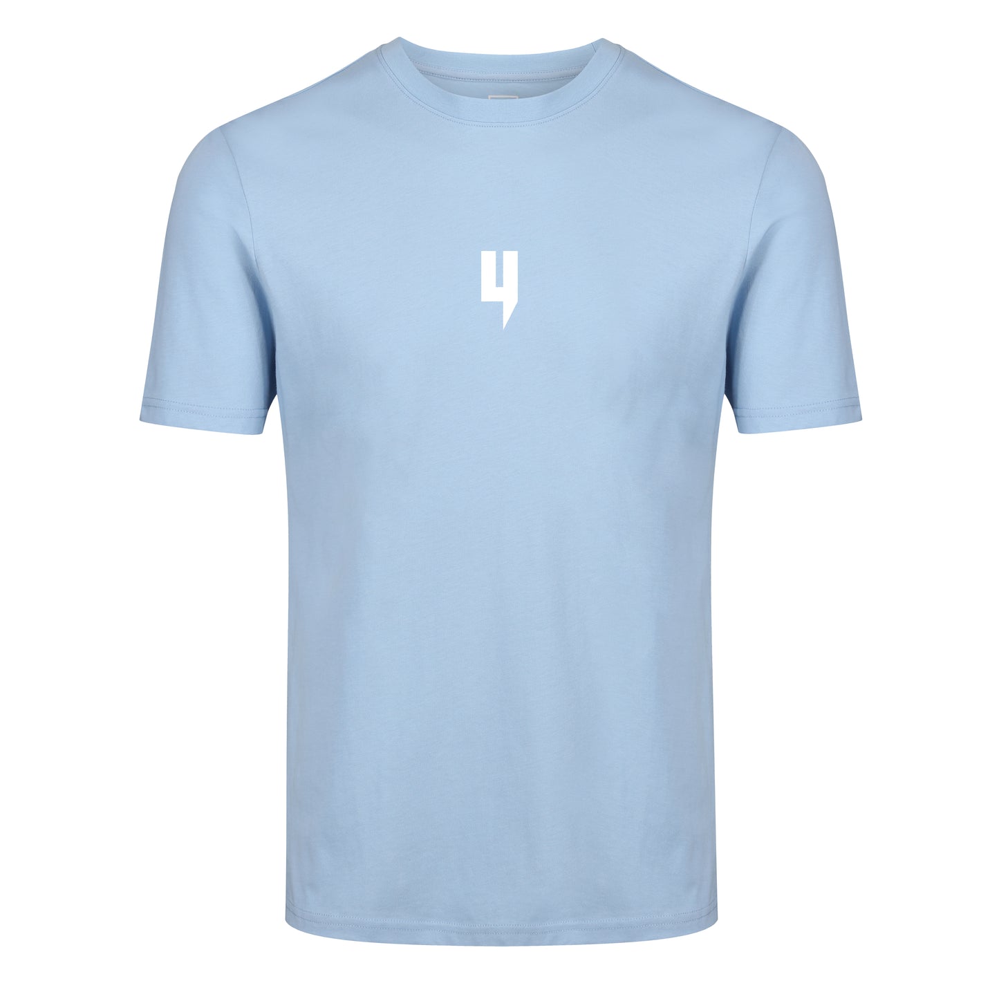 Y LOGO TEE BABY BLUE WHITE