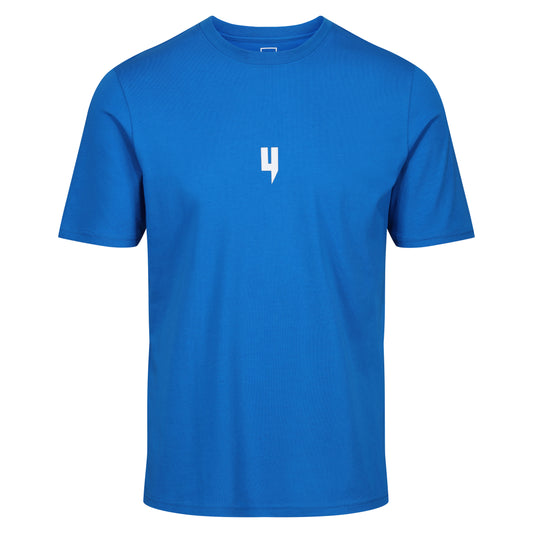 Y LOGO SWIM SET TEE BLUE