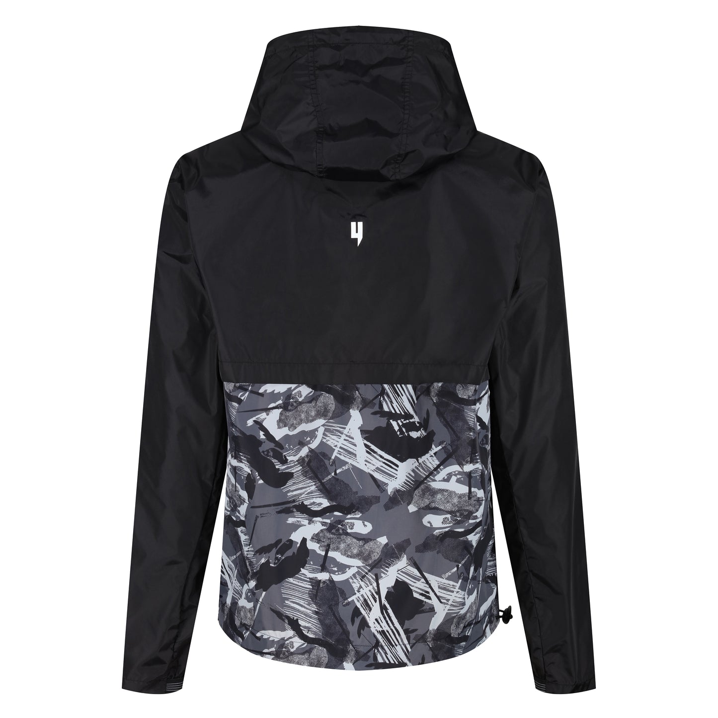 PERFORMANCE RUNNING JACKET BLACK CAMO