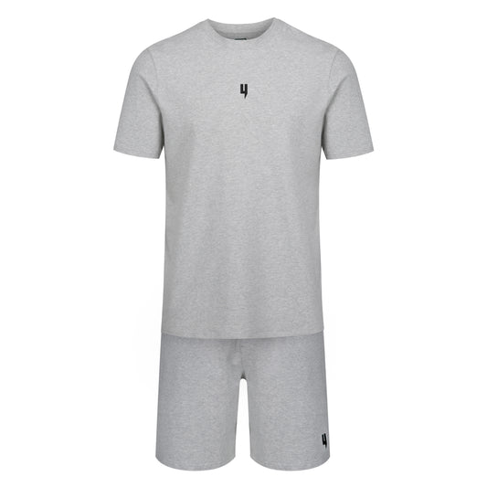 LOUNGEWEAR SET GREY / BLACK