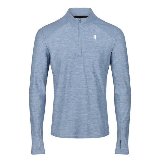 PERFORMANCE 1/2 ZIP TOP STONE WASH