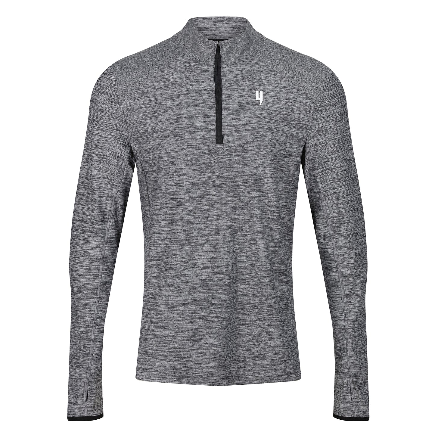 PERFORMANCE 1/2 ZIP TOP GREY