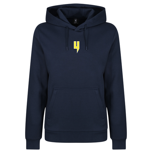 NAVY HOODY YELLOW Y WHITE OUTLINE