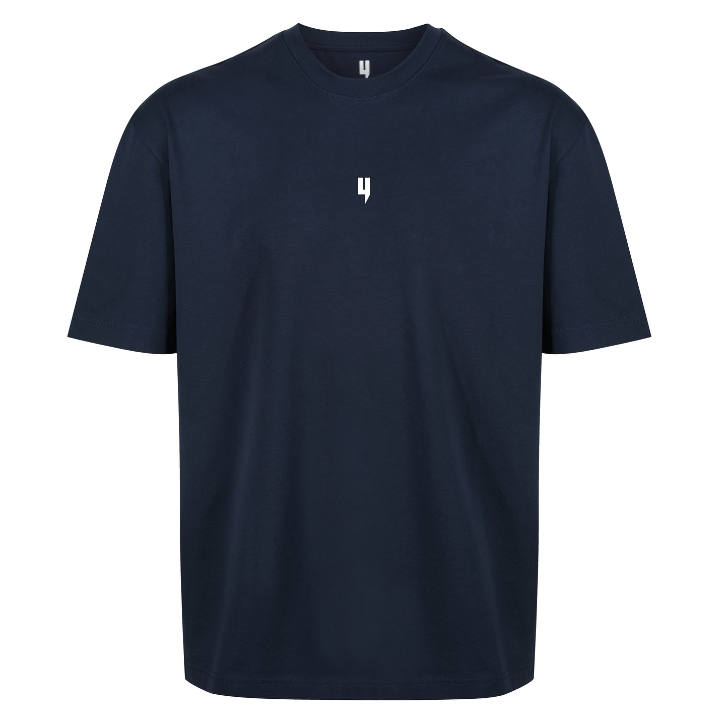 RELAXED FIT Y LOGO TEE NAVY/WHITE