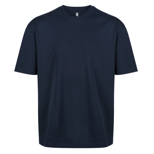 BLANK RELAXED FIT TEE NAVY