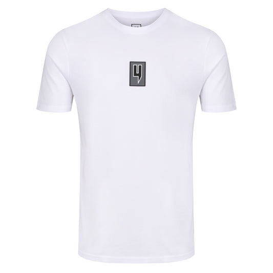 LUX RUBBER LOGO TEE WHITE