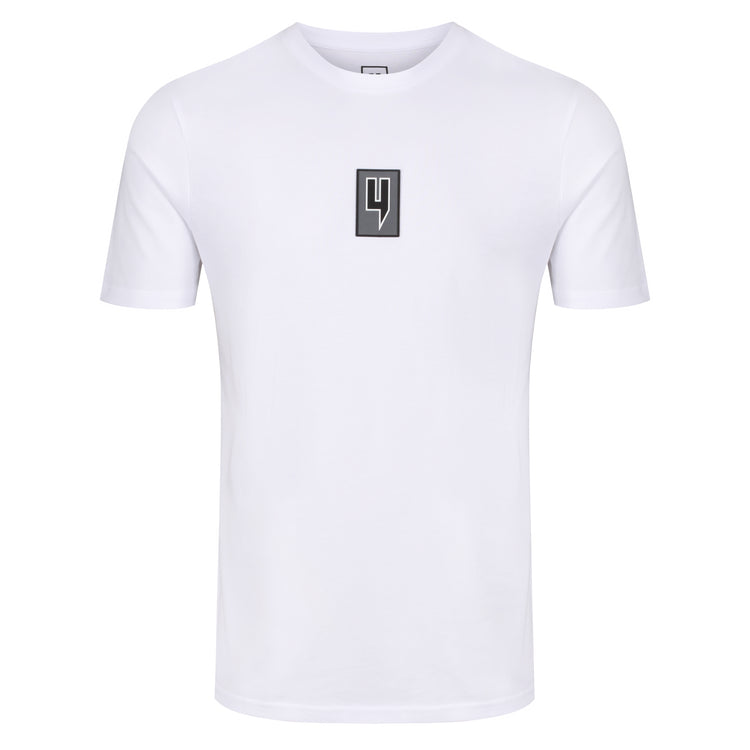 LUX RUBBER LOGO TEE WHITE – YELIR WORLD