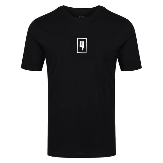 BOX LOGO TEE BLACK/WHITE