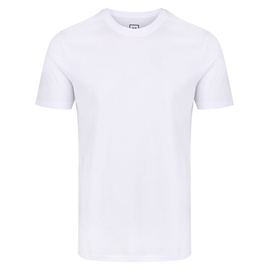 BLANK SLIM FIT TEE WHITE