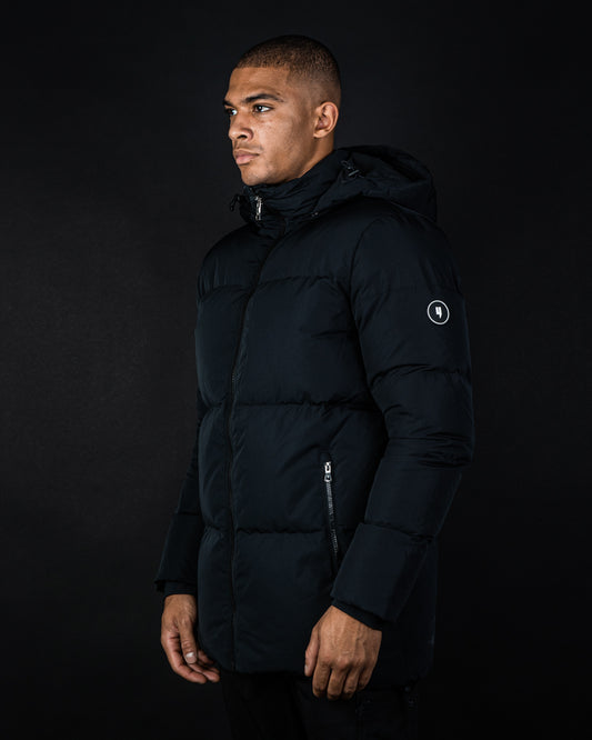 PARKA NOIR DE CARBONE