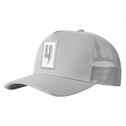 BOX LOGO CAP GREY/WHITE