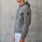 WINDCHEATER GREY CHANGEABLE PATCH LOGO