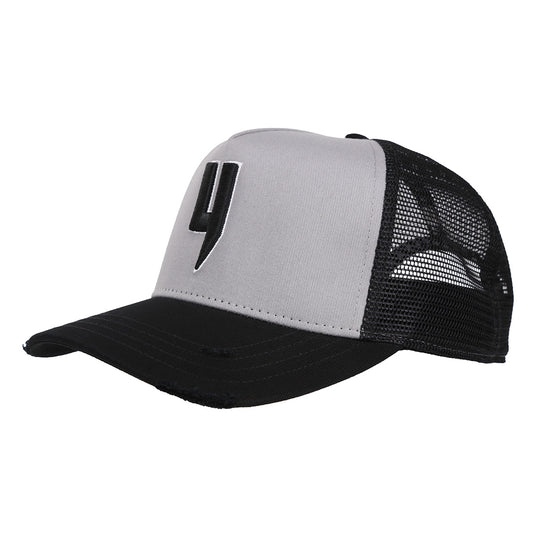 Y LOGO CAP GREY BLACK Y