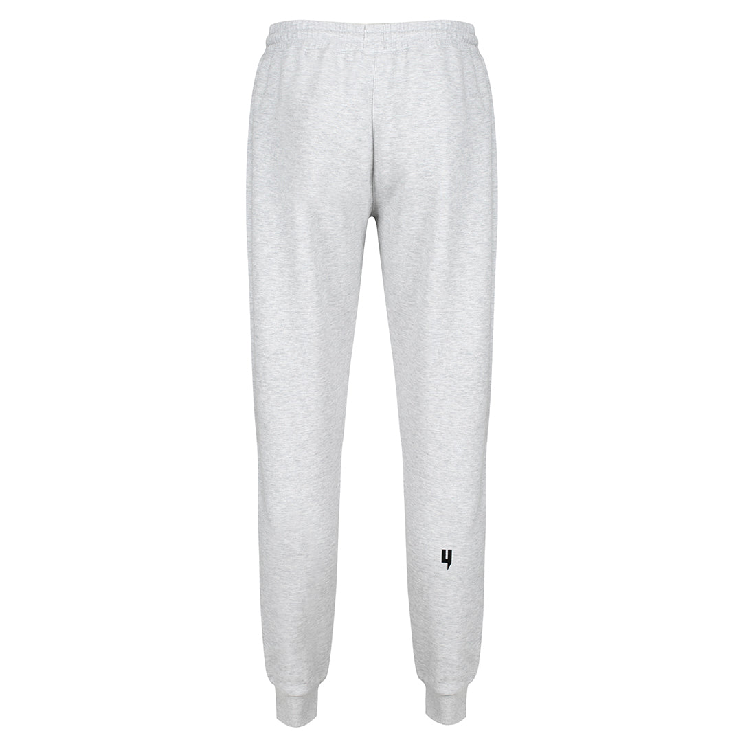 GREY MARL JOGGERS  BLACK Y