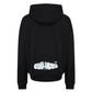RELAXED FIT HOODY BLACK X BOOGIE
