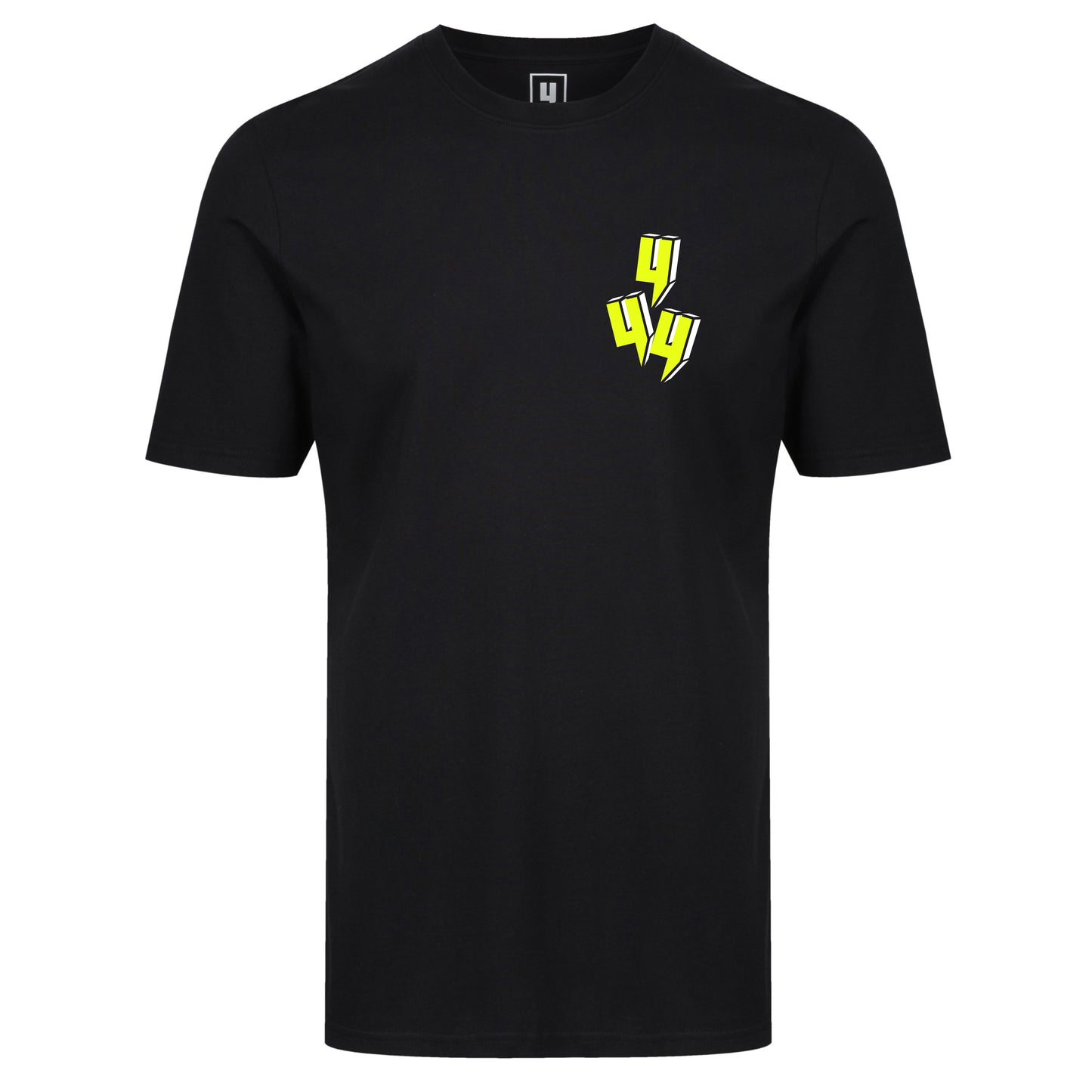 3D Y LOGO TEE BLACK NEON YELLOW