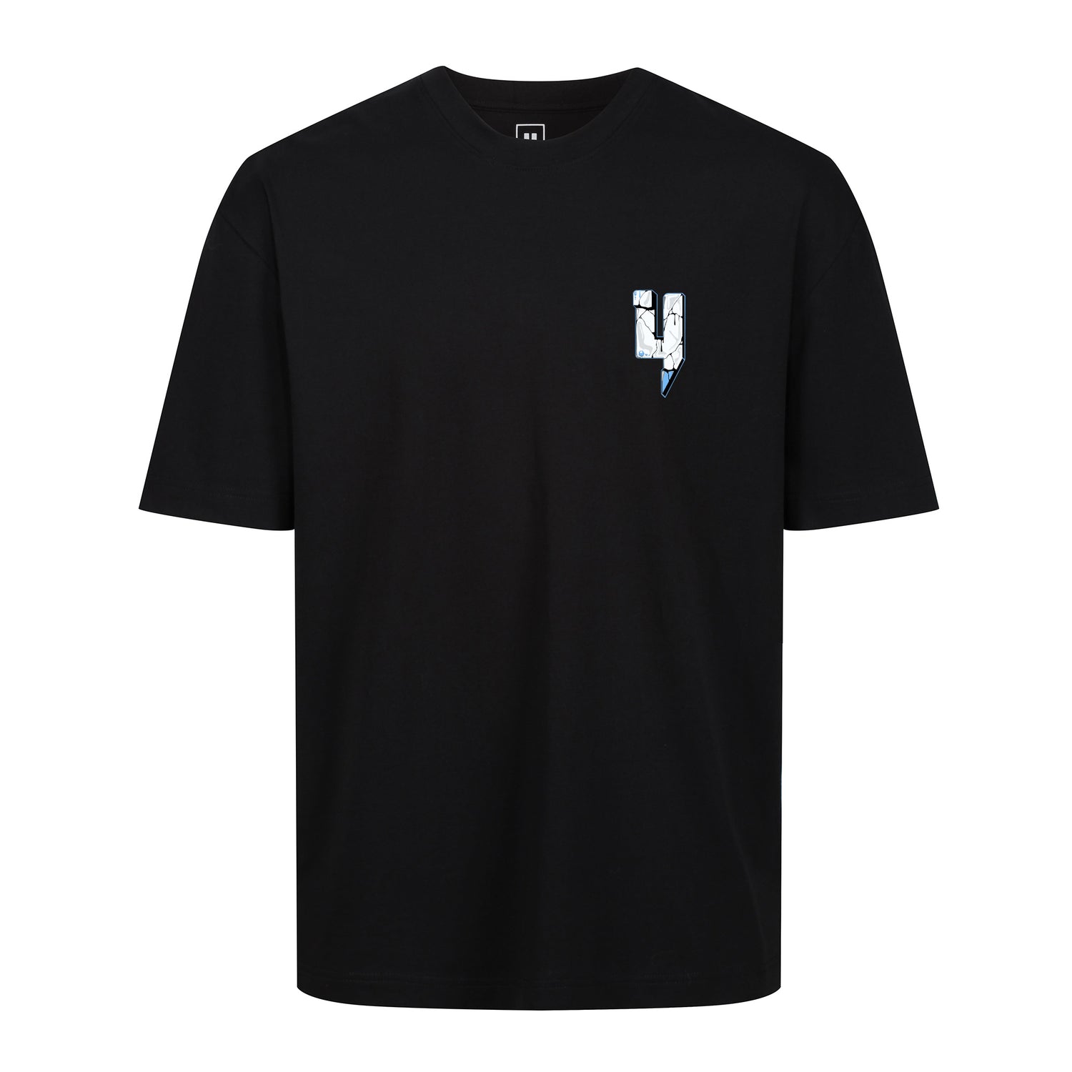 RELAXED FIT X BOOGIE EVERYWHERE TEE BLACK BLUE – YELIR WORLD