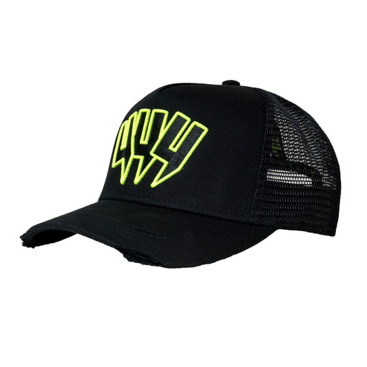 YYY CAP BLACK/NEON