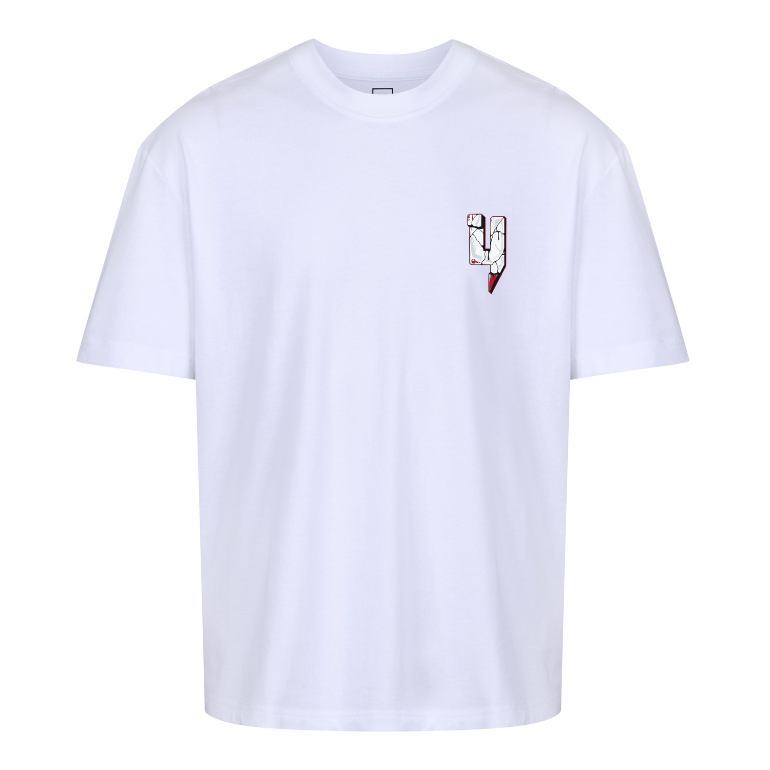 RELAXED FIT X BOOGIE EVERYWHERE TEE WHITE RED – YELIR WORLD