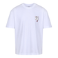 EVERYWHERE TEE WHITE RED