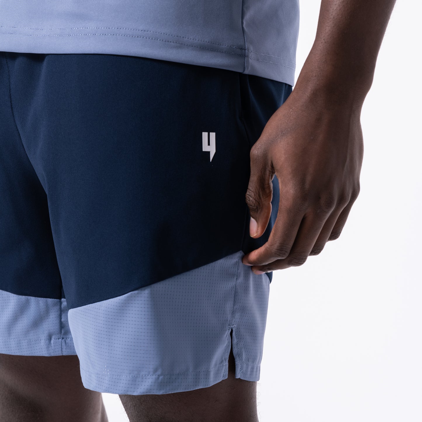 PERFORMANCE SHORTS NAVY / STONEWASH