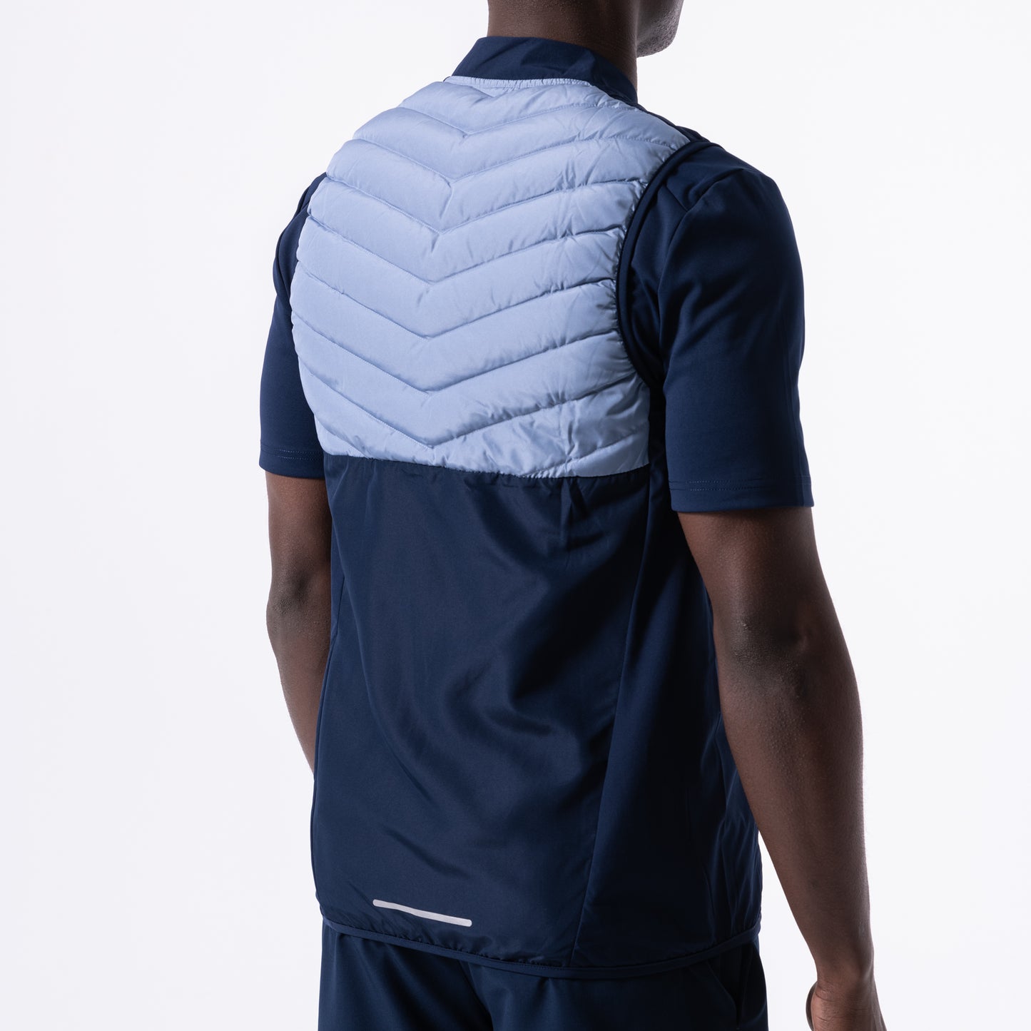 PERFORMANCE PADDED GILET NAVY / STONEWASH