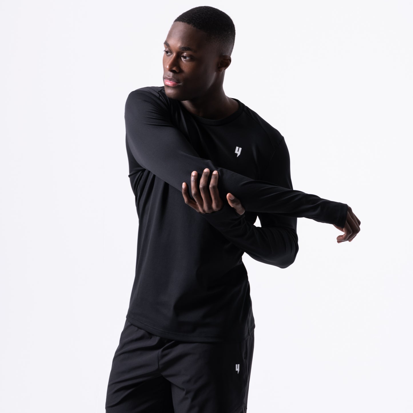 PERFORMANCE LONG SLEEVE TEE BLACK