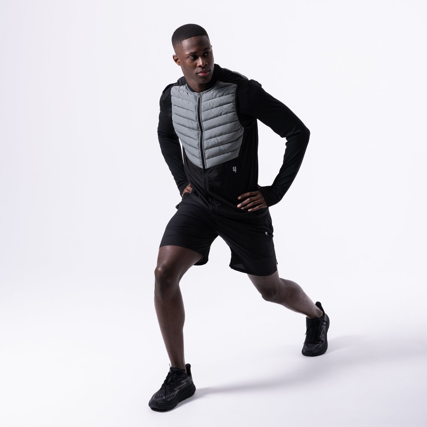 PERFORMANCE PADDED GILET BLACK / SEDONA