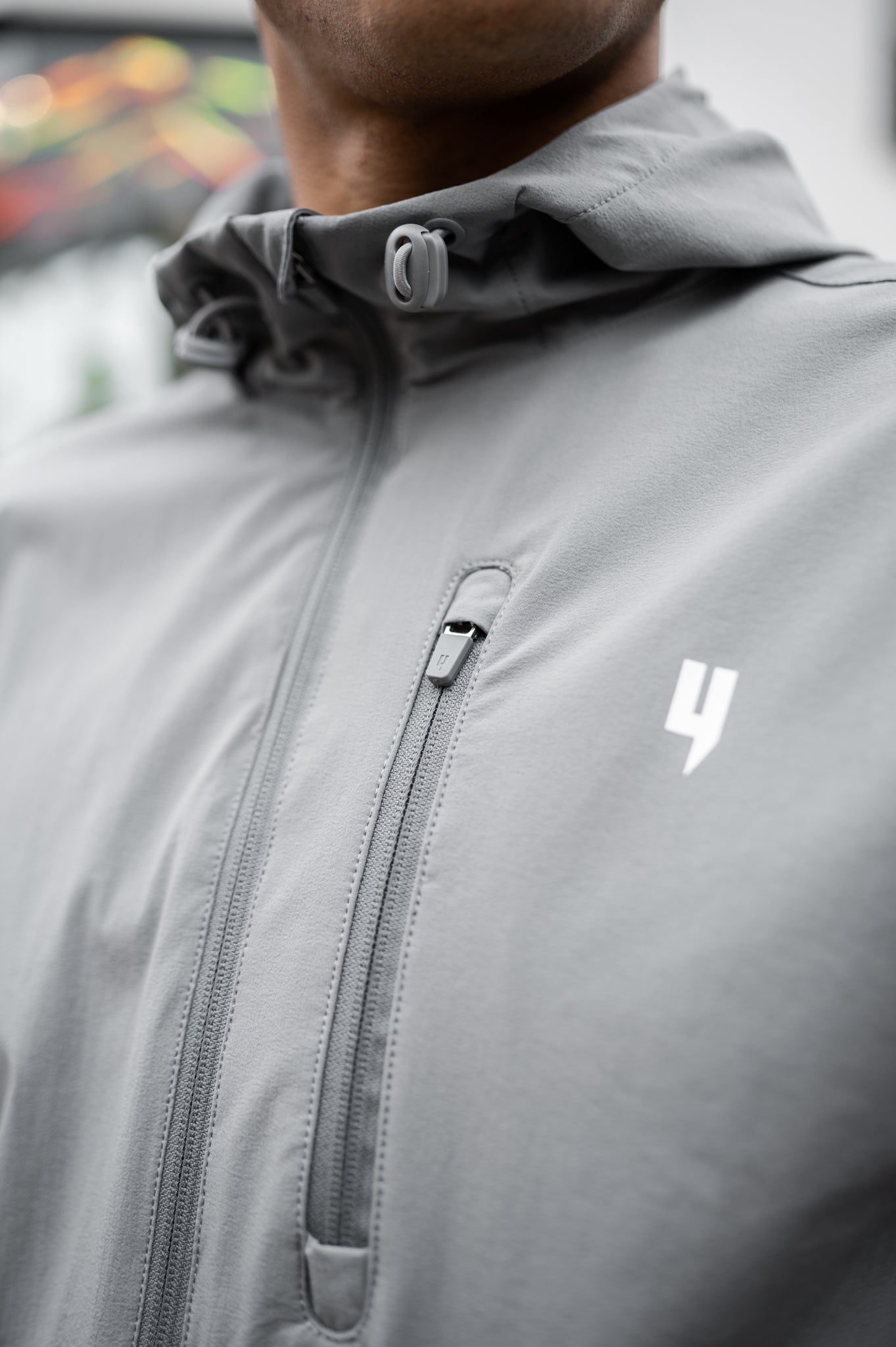 TECH JACKET GREY